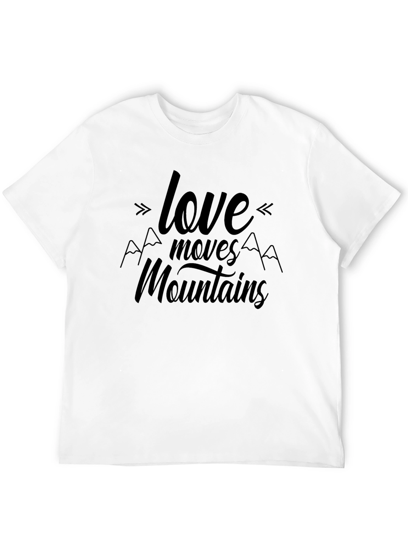 Love Moves Mountains Graphic Tee