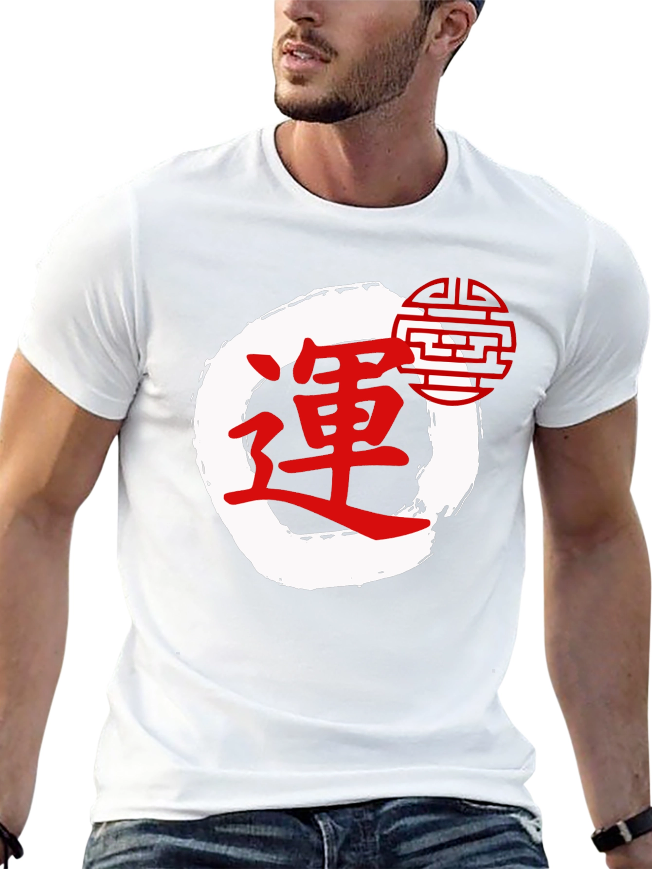 Zen Circle T-Shirt - Japanese Inspired Design