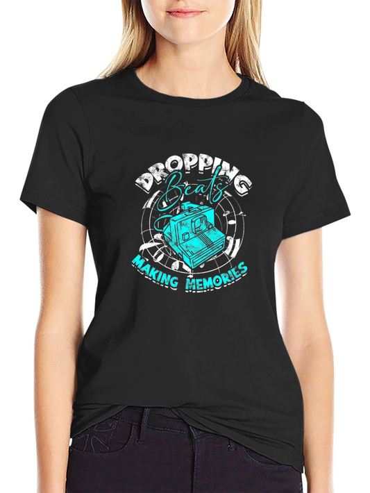 Dropping Beats T-Shirt - Music Lover Tee