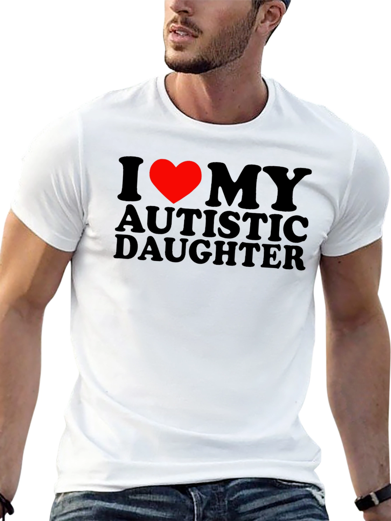 I Heart My Autistic Daughter T-Shirt