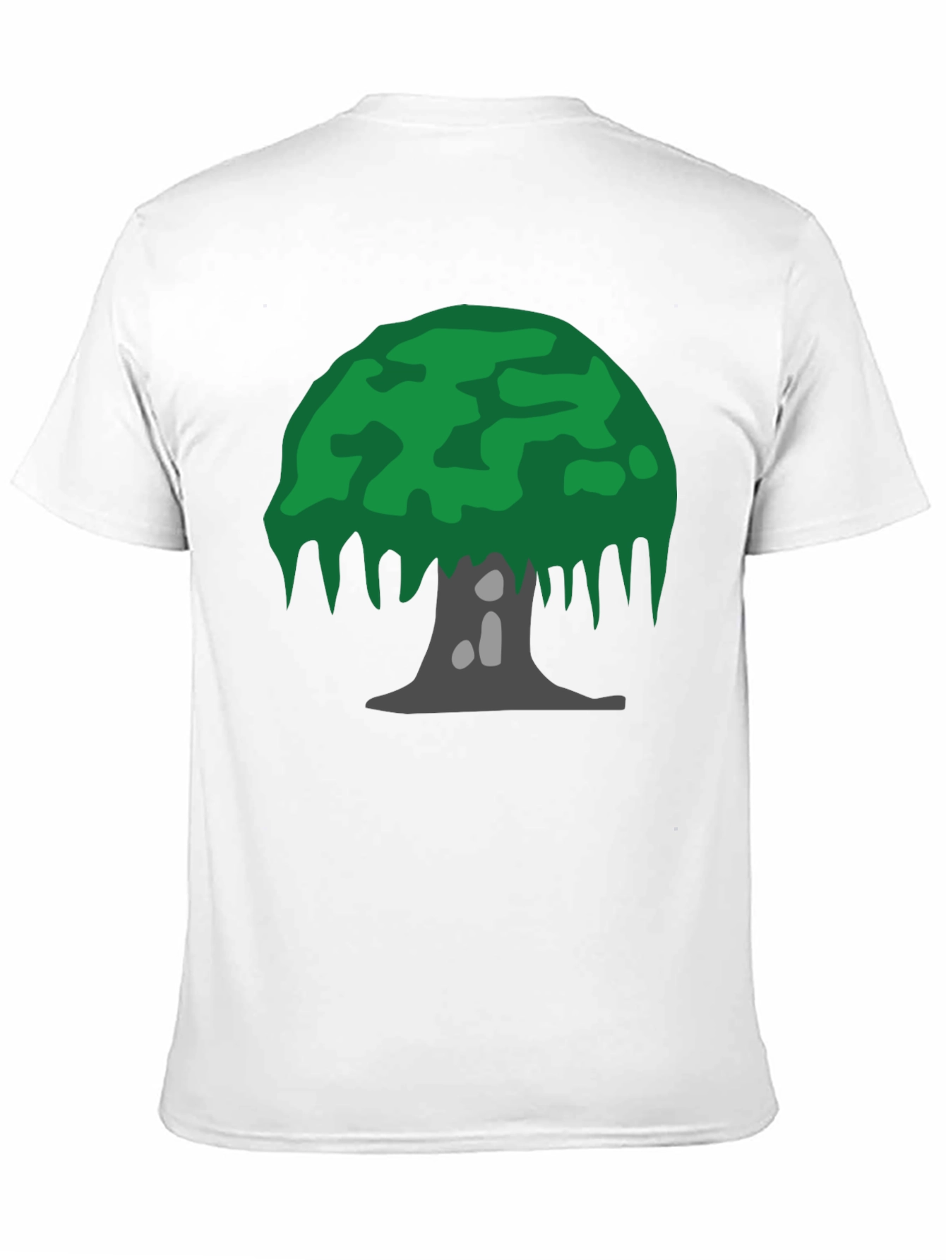 Tree Graphic Tee - Nature Inspired Black T-Shirt