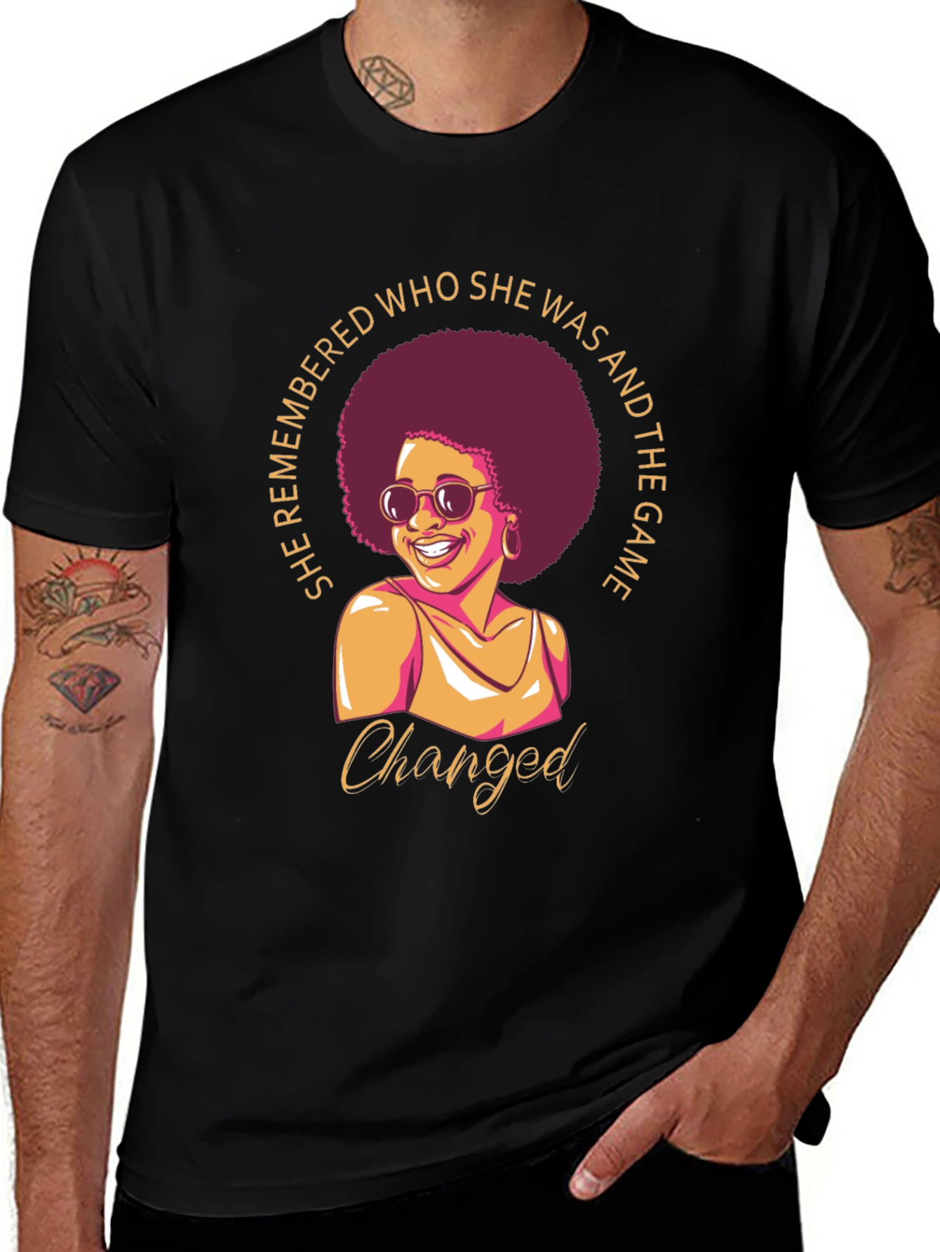 Empowered Woman Graphic T-Shirt