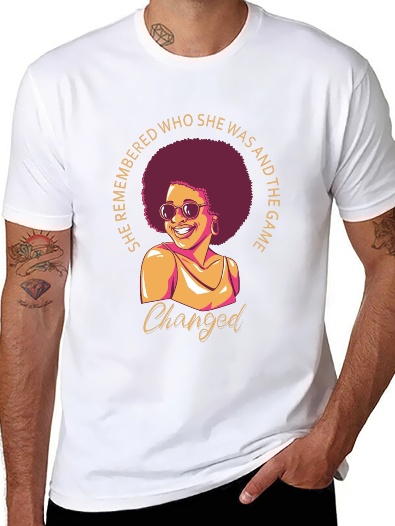 Empowered Woman Graphic T-Shirt