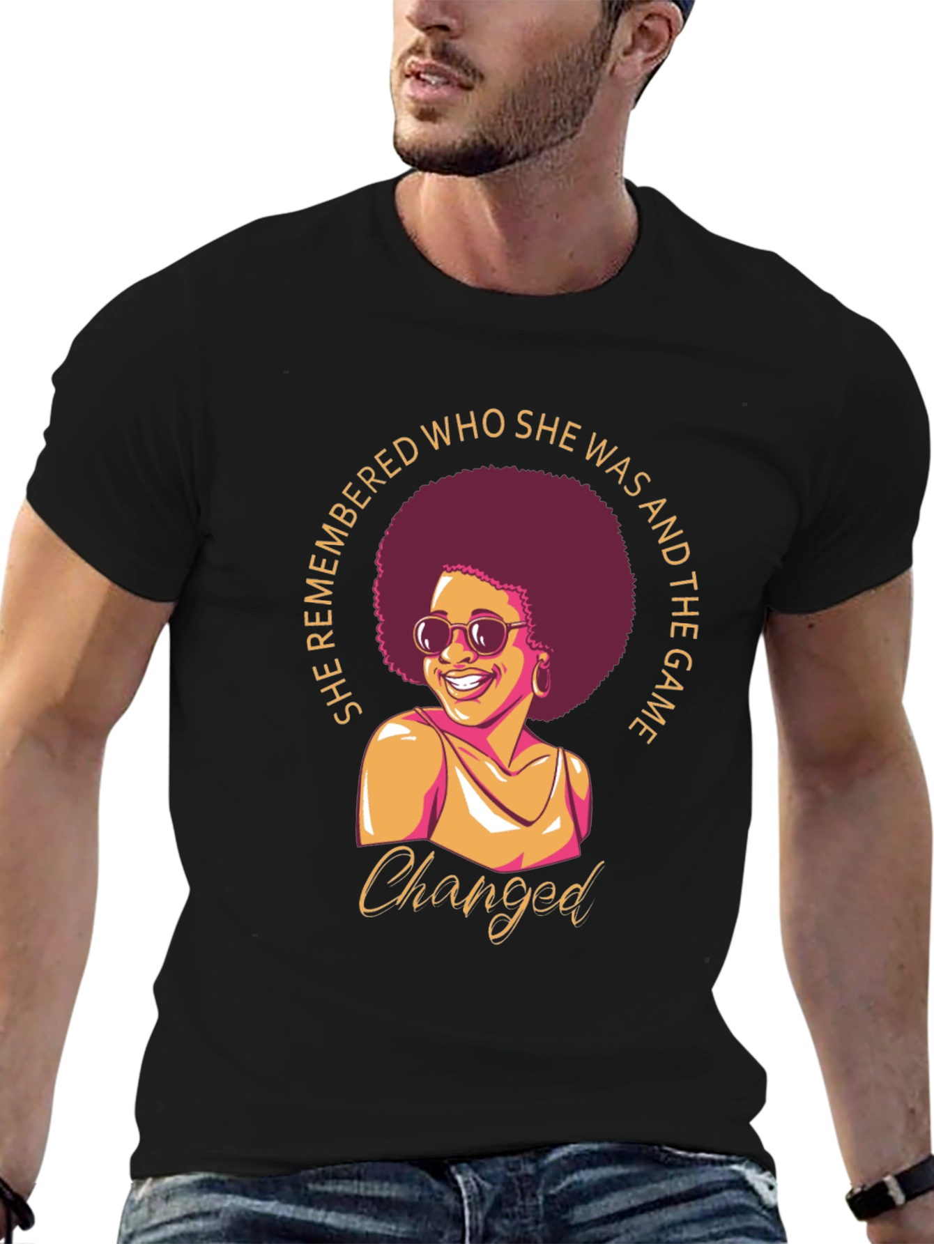 Empowered Woman Graphic T-Shirt