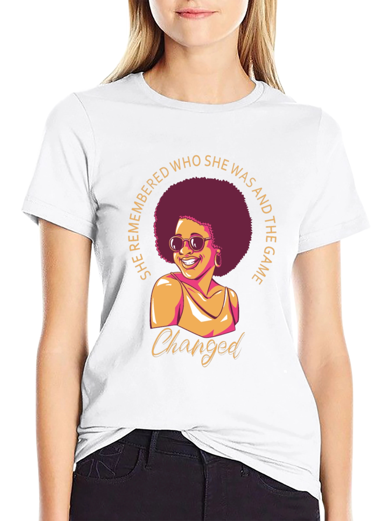 Empowered Woman Graphic T-Shirt