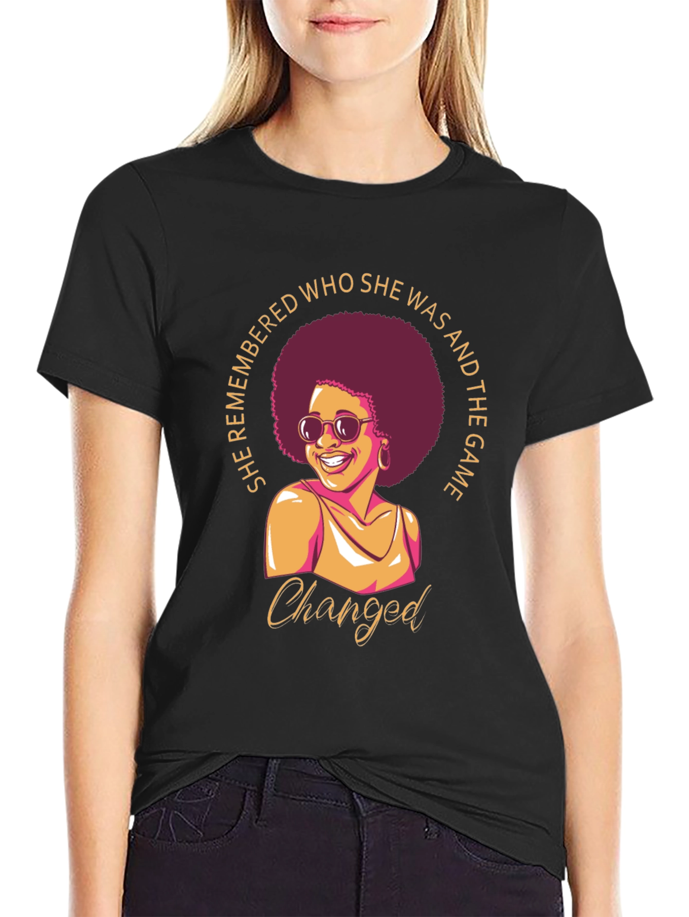 Empowered Woman Graphic T-Shirt