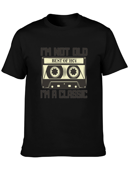 Classic 1974 Cassette Tape Graphic Tee