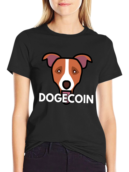 Dogecoin Dog T-Shirt - Crypto Fashion