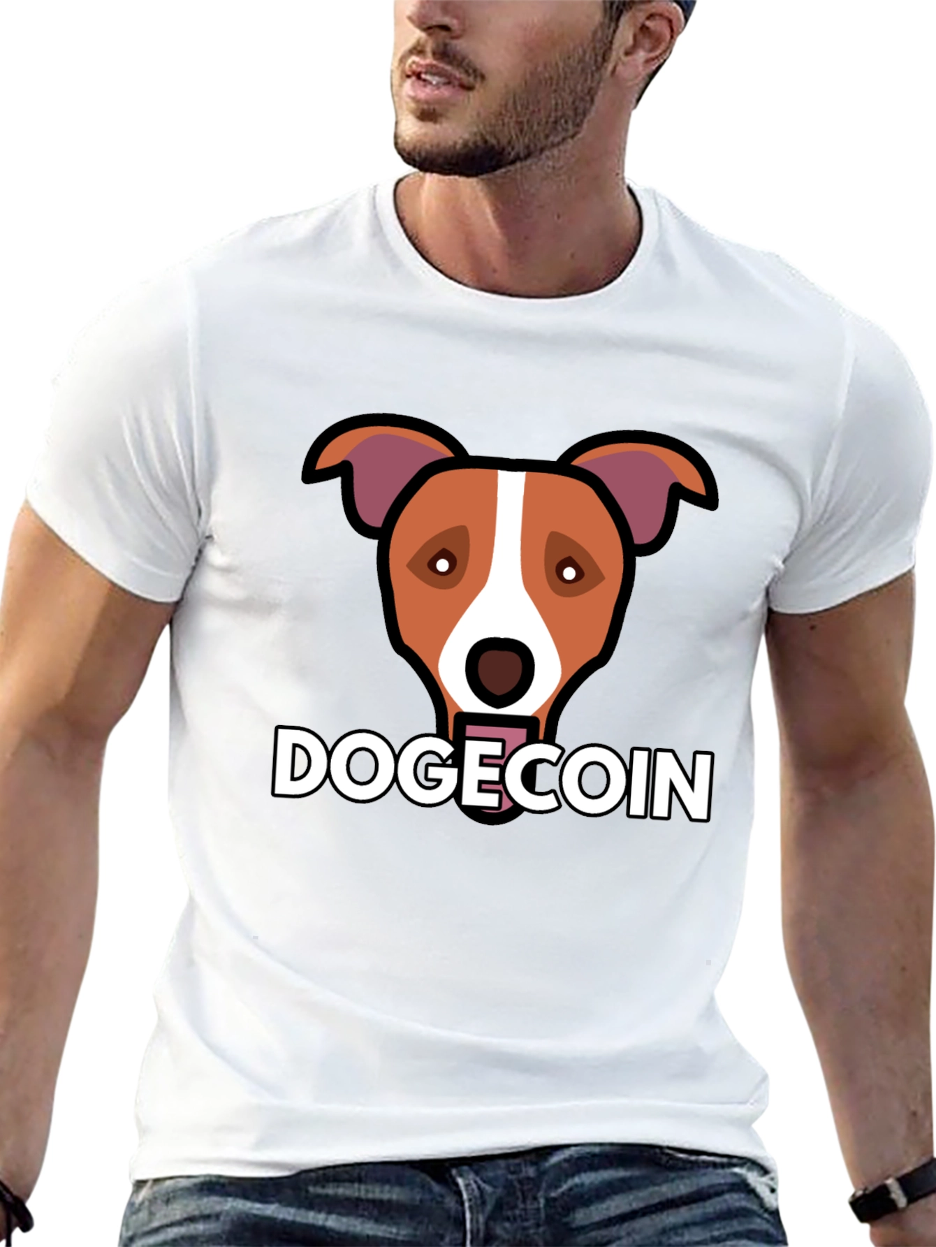 Dogecoin Dog T-Shirt - Crypto Fashion