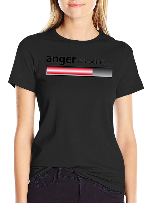 Anger is Loading T-Shirt - Funny Novelty Tee