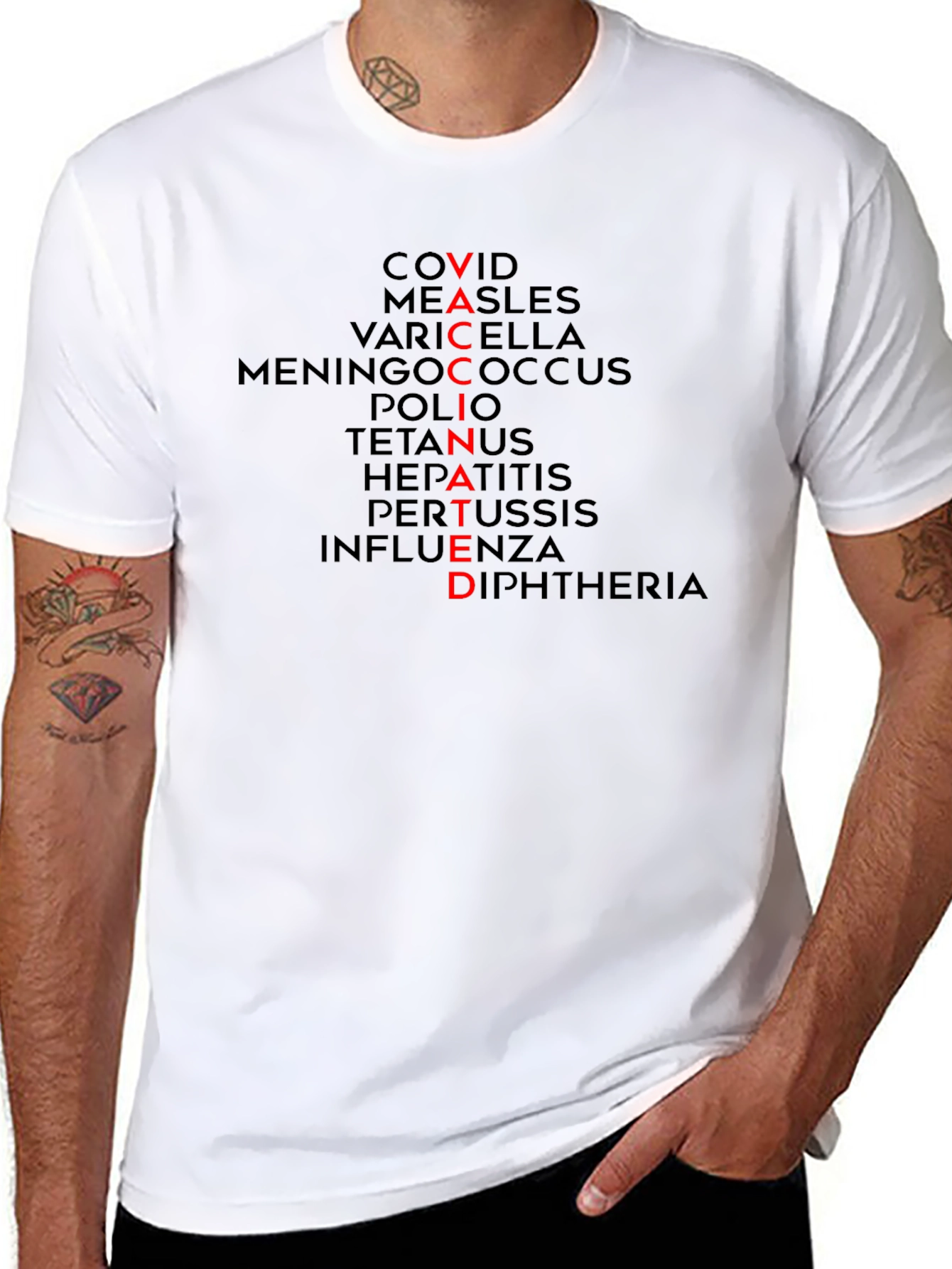 Vaccinated T-Shirt - Vaccine Awareness Tee