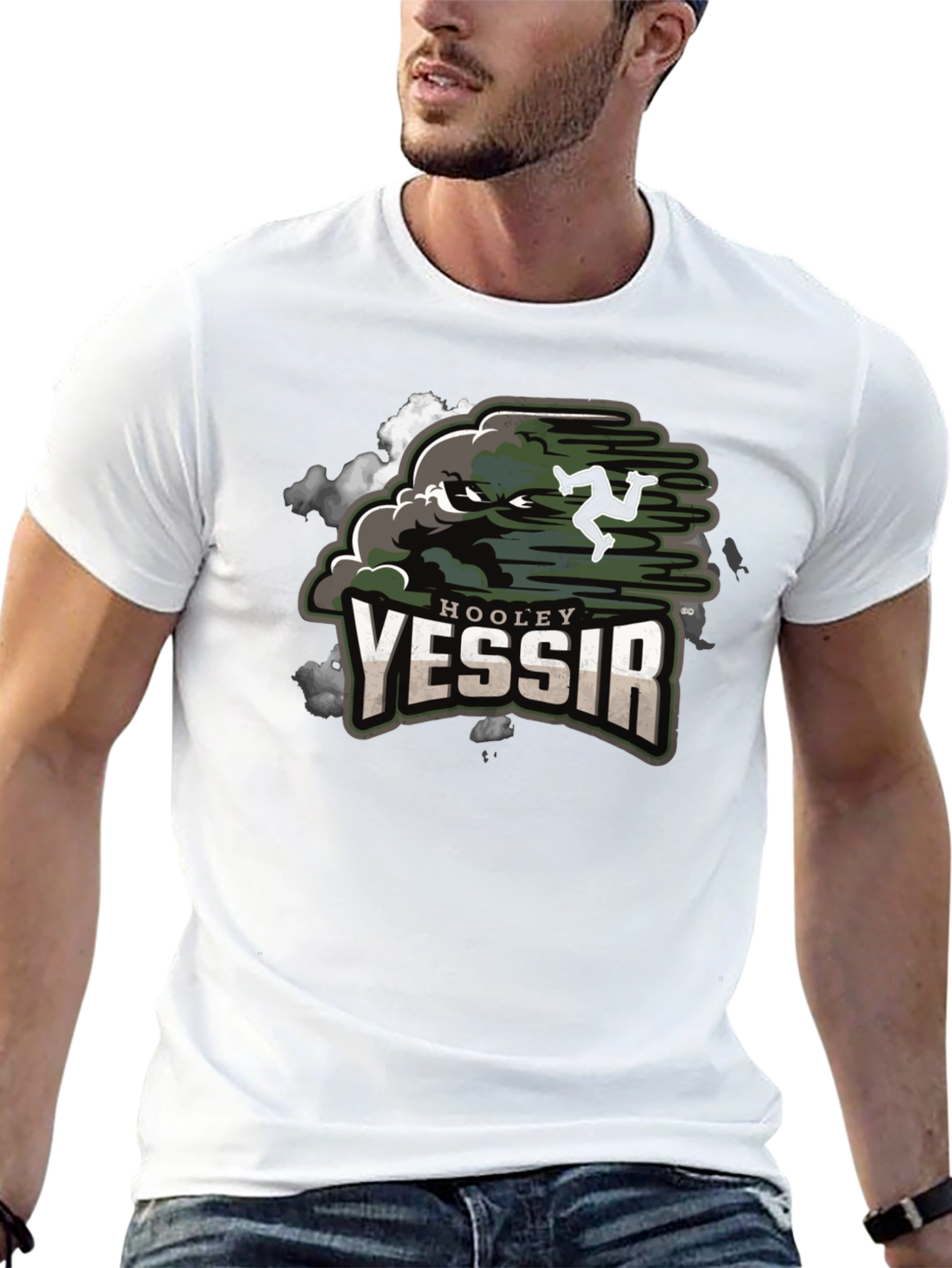 Hooley Yessir Isle of Man T-Shirt