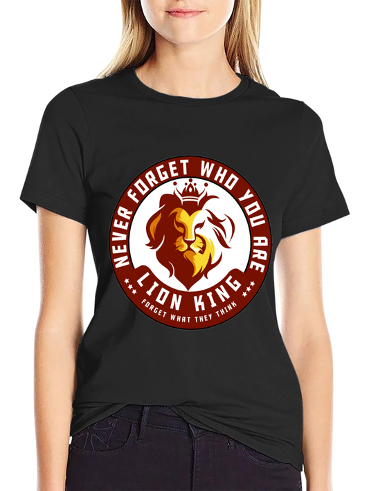 Lion King Graphic Tee - Never Forget Who You Are