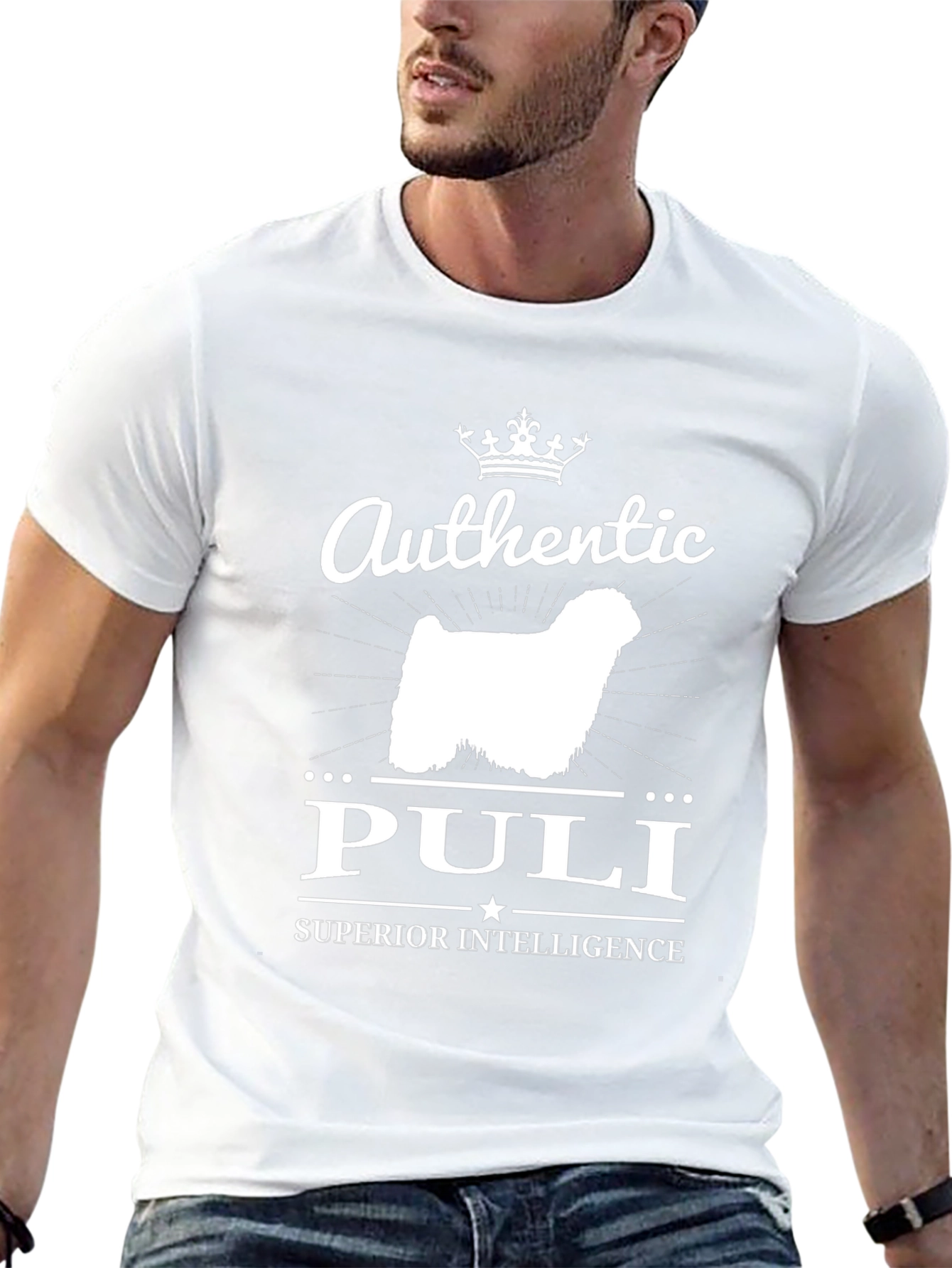 Authentic Puli Dog Superior Intelligence T-Shirt