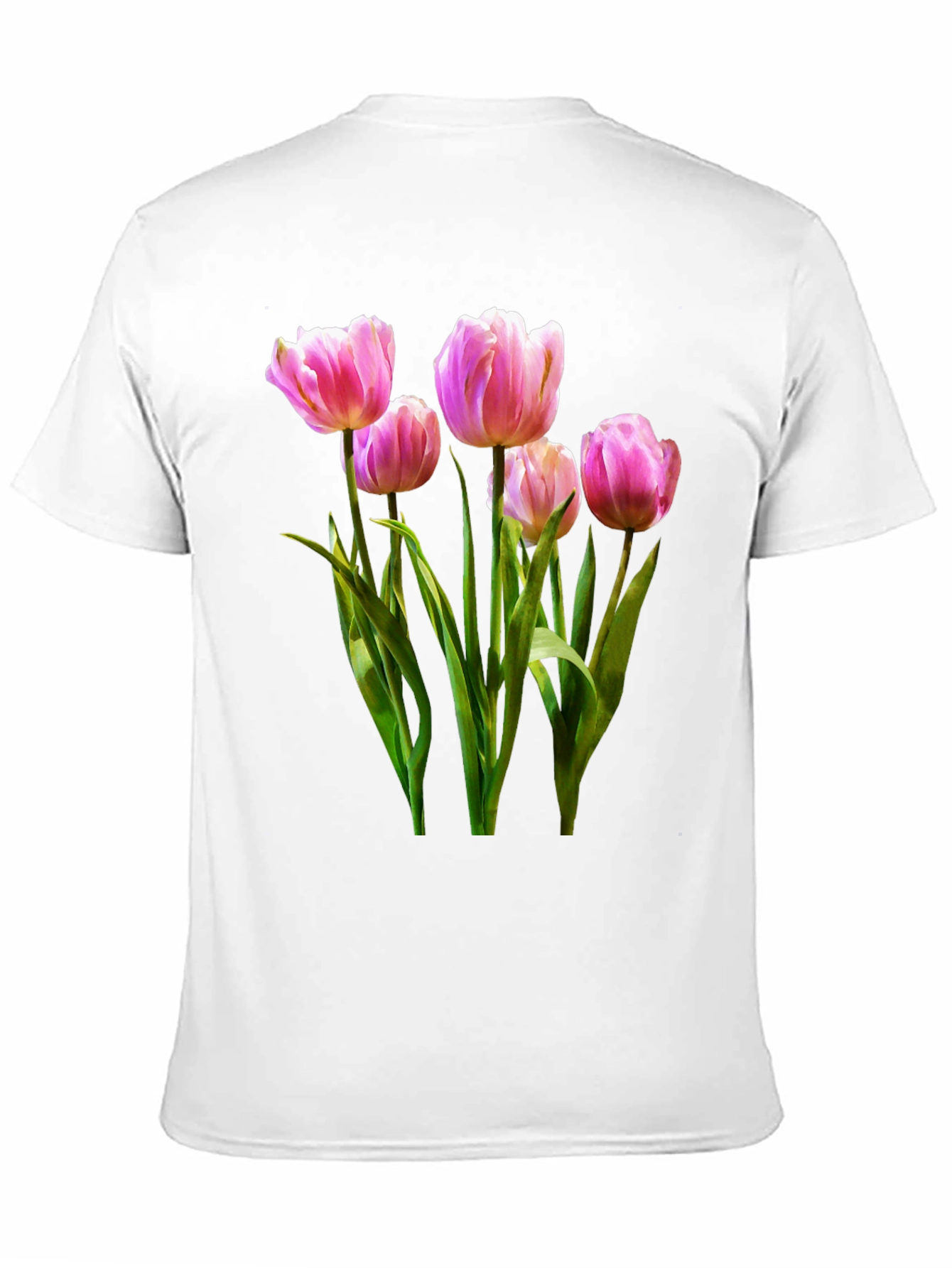 Floral Tulip Print T-Shirt