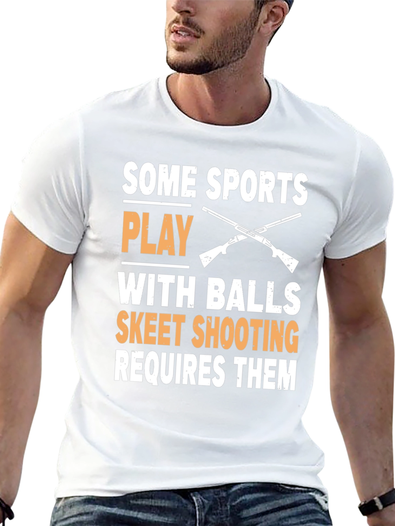 Skeet Shooting T-Shirt: Some Sports Play With Balls