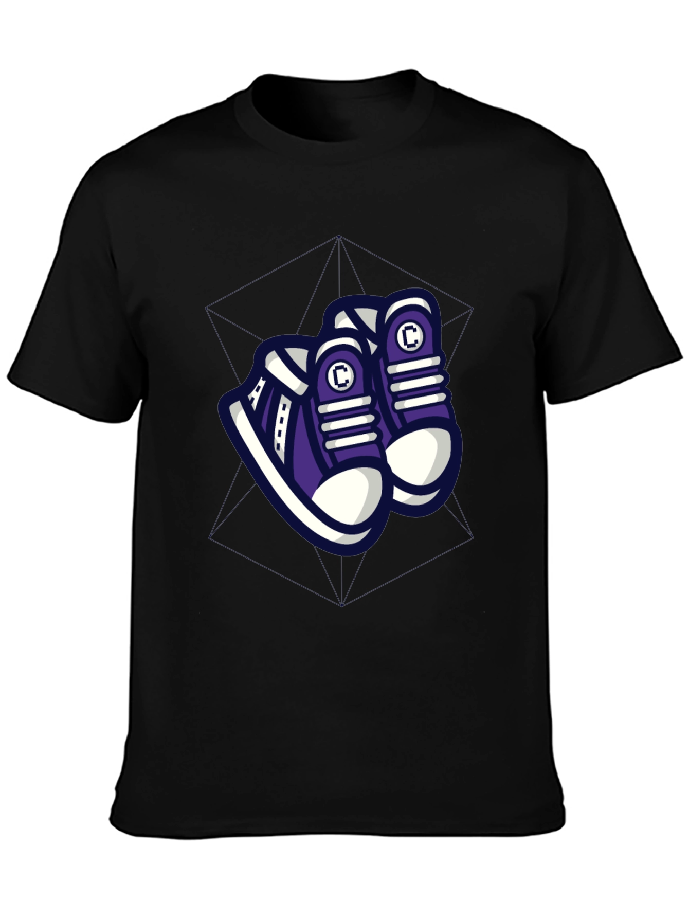 Cool Graphic Tee - Sneakers Design