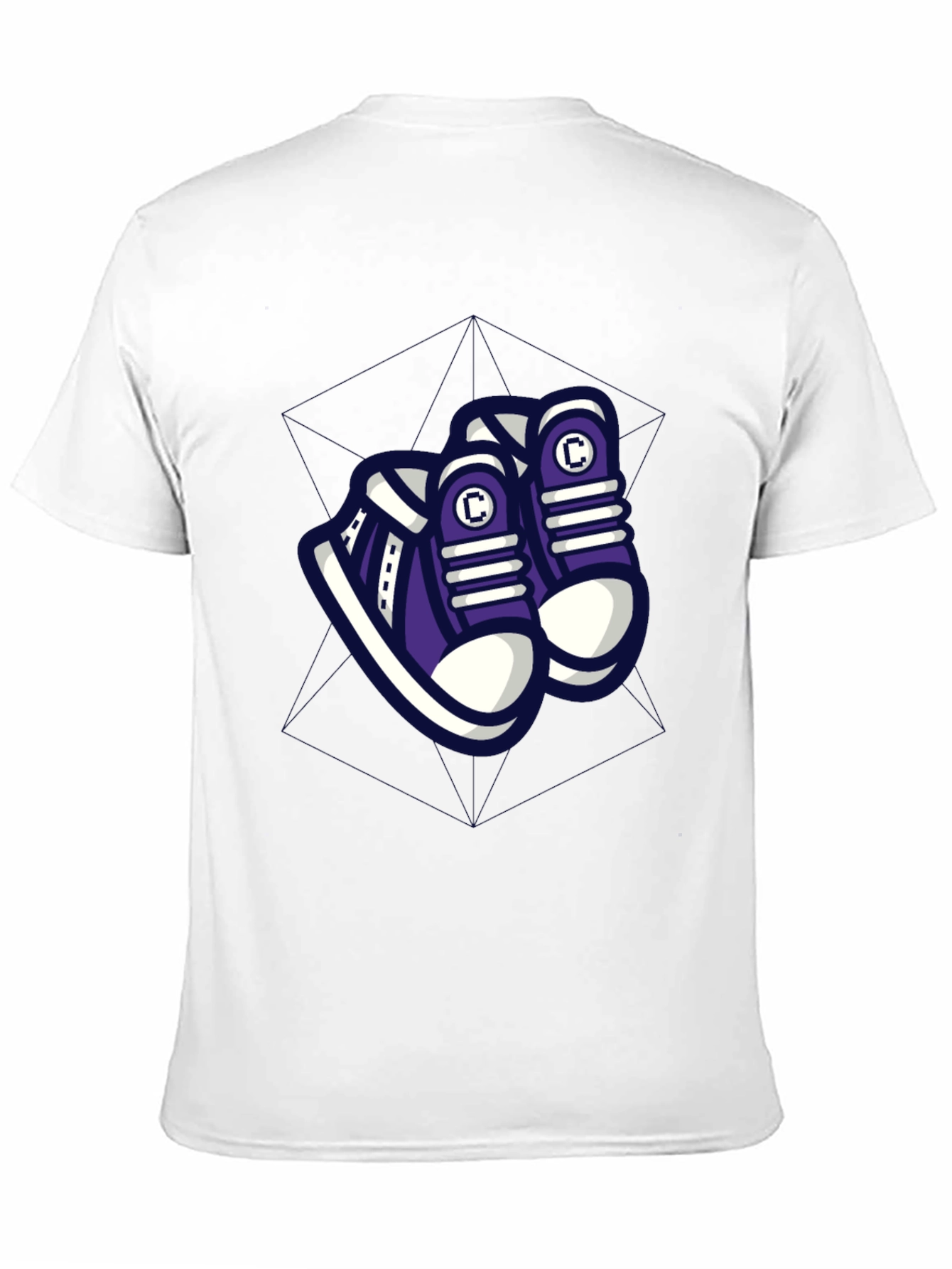 Cool Graphic Tee - Sneakers Design