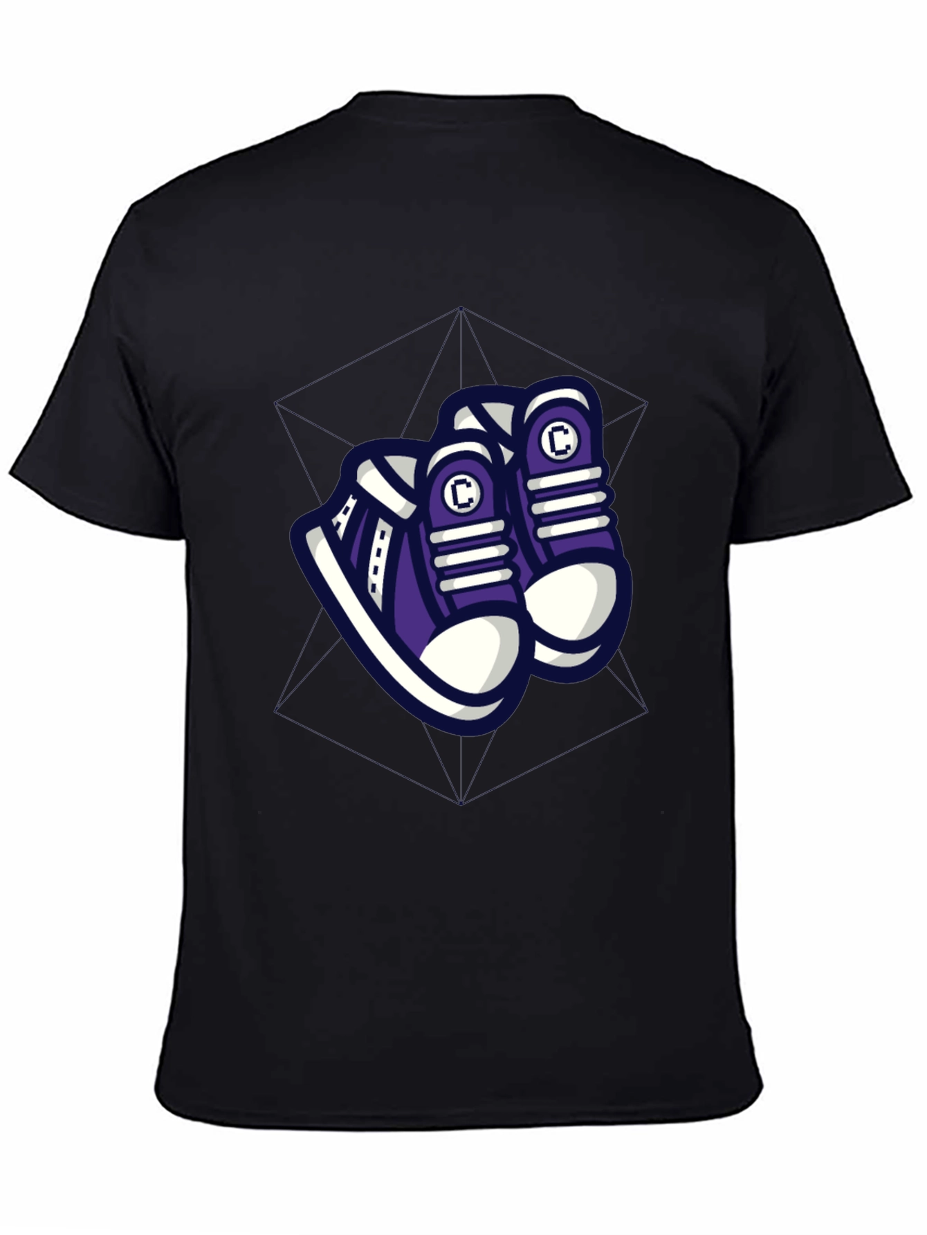 Cool Graphic Tee - Sneakers Design