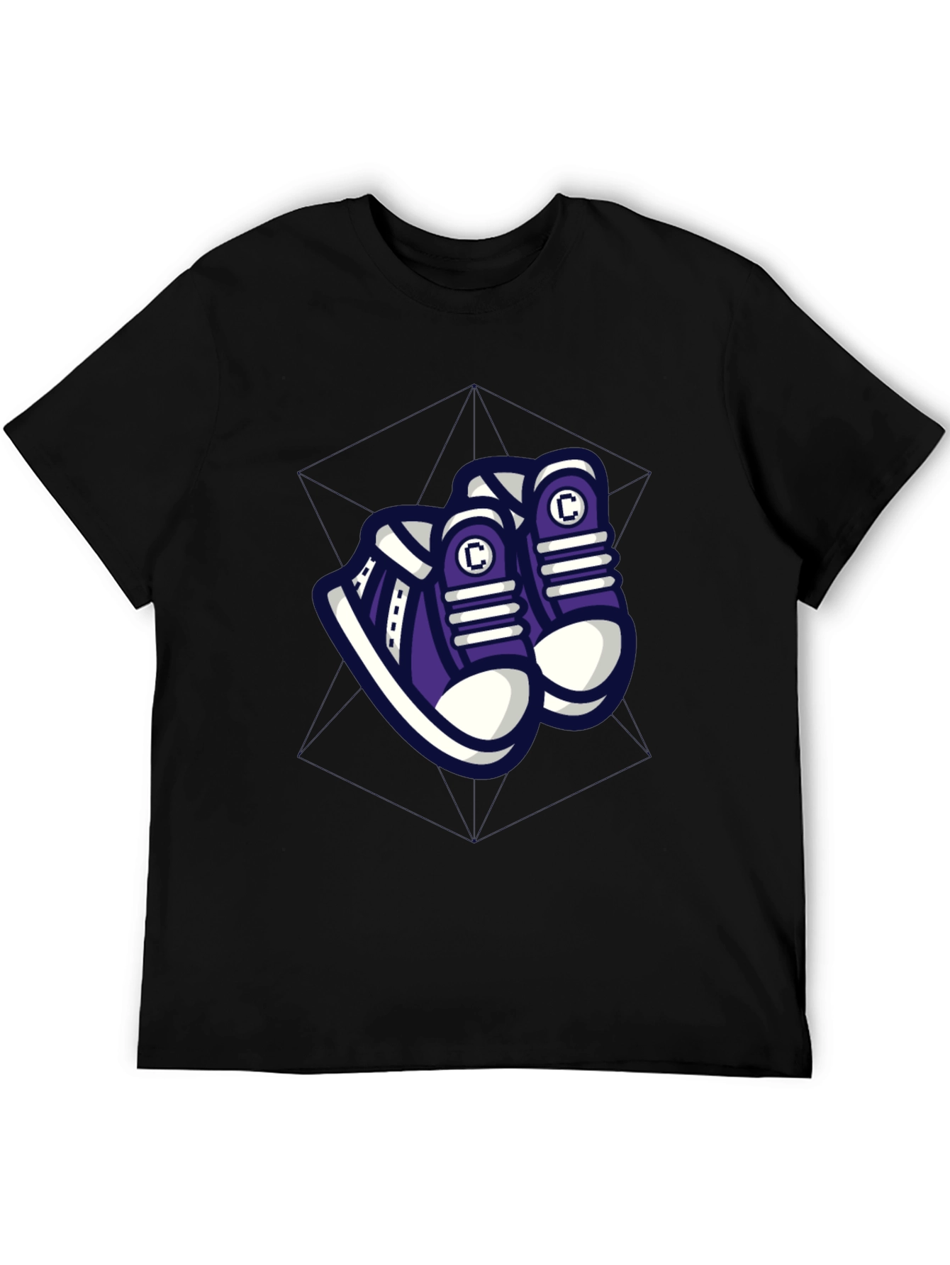 Cool Graphic Tee - Sneakers Design