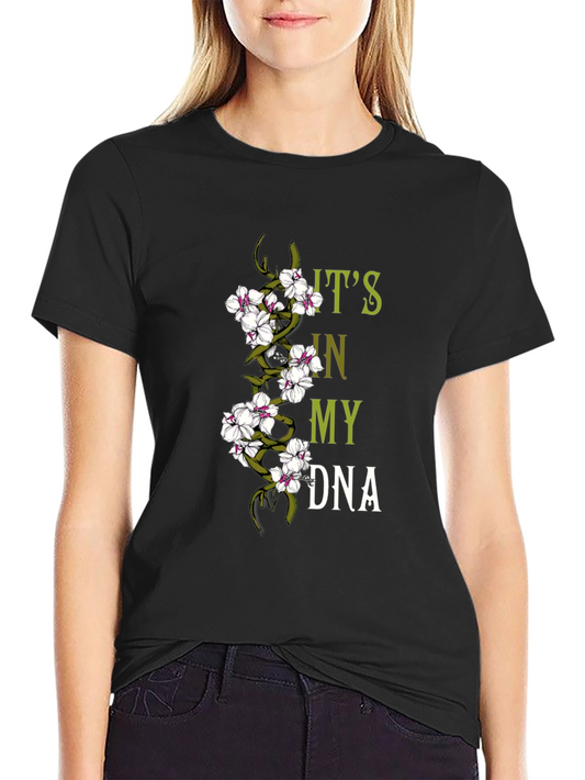 Its in My DNA Floral T-Shirt