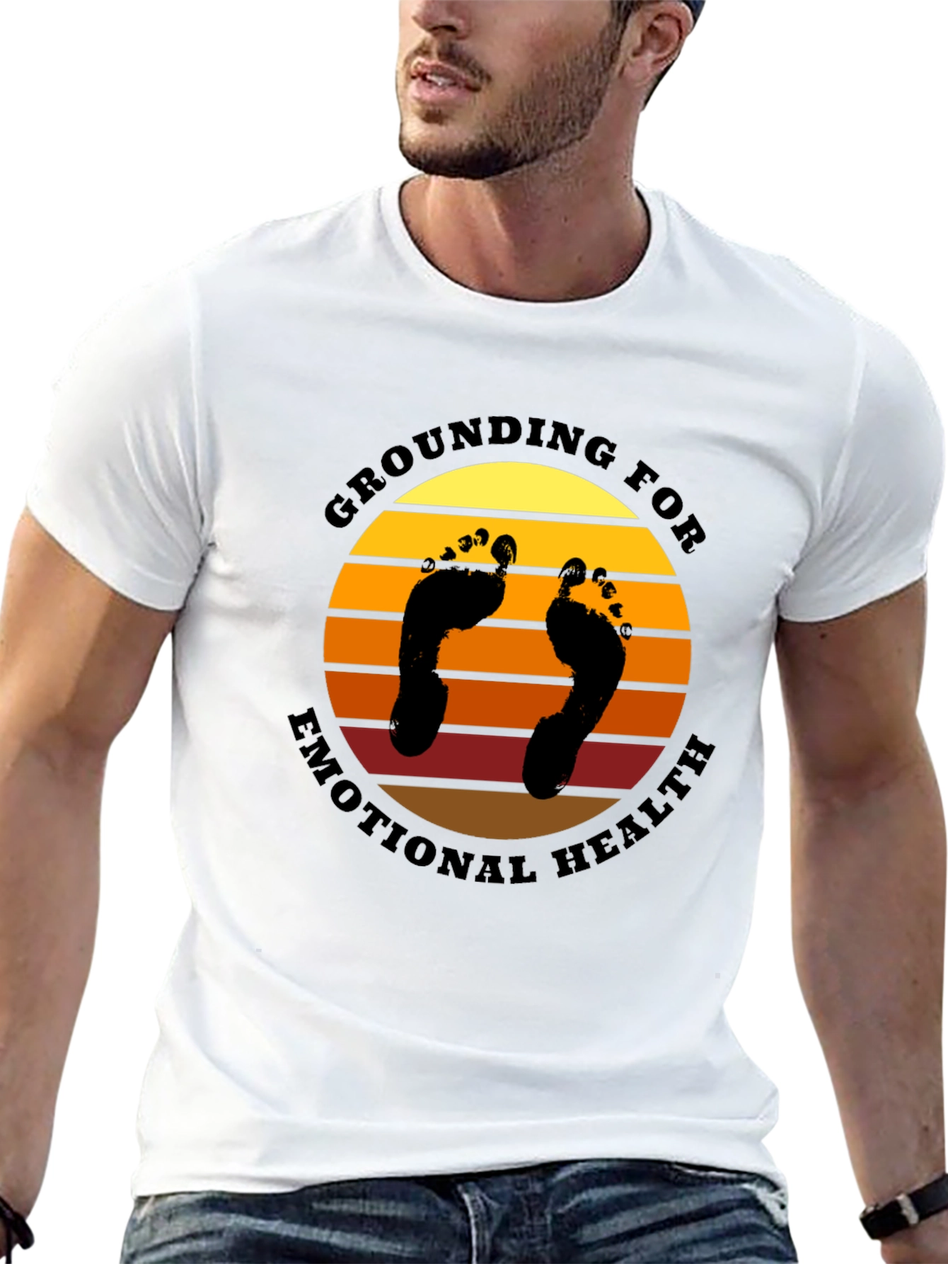 Grounding for Emotional Health Graphic Tee