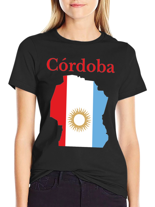 Córdoba Argentina Map Graphic Tee