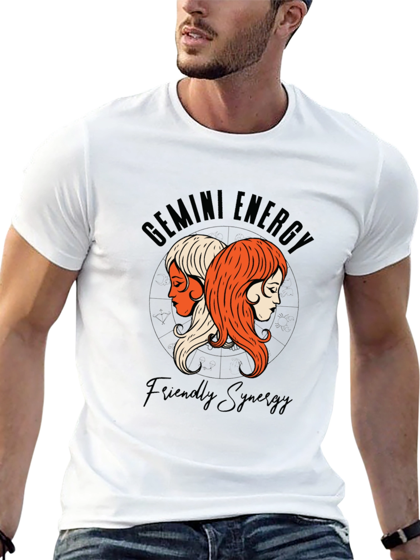 Gemini Energy Graphic Tee - Friendly Synergy