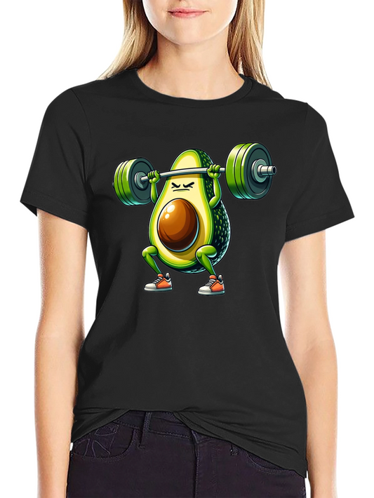 Avocado Squat T-Shirt - Funny Gym Workout Tee