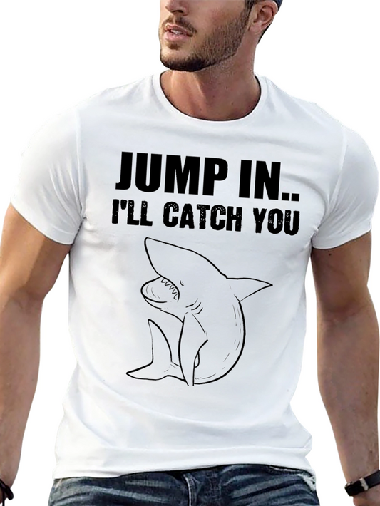 Jump In Shark Graphic Tee