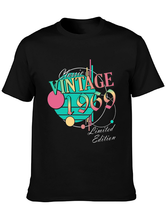 Classic Vintage 1969 Limited Edition Black T-Shirt