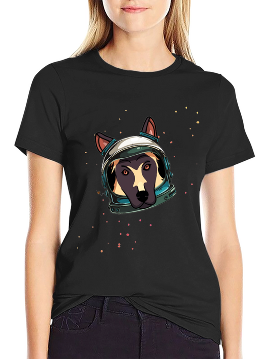 Astronaut Dog T-Shirt - Space Pup Tee
