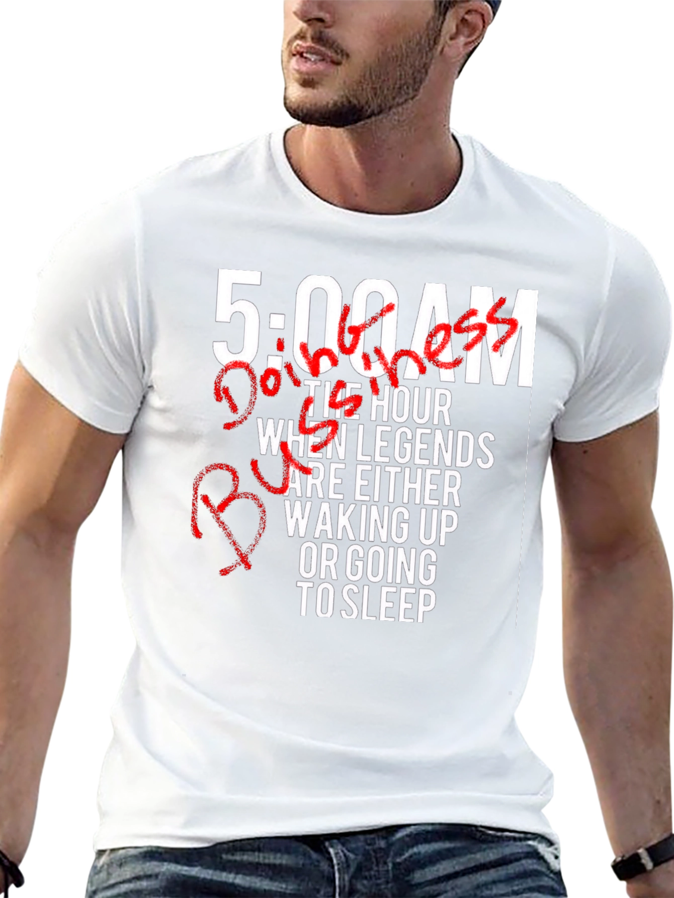 Legends 5:00 AM T-Shirt - Motivational Fitness Apparel