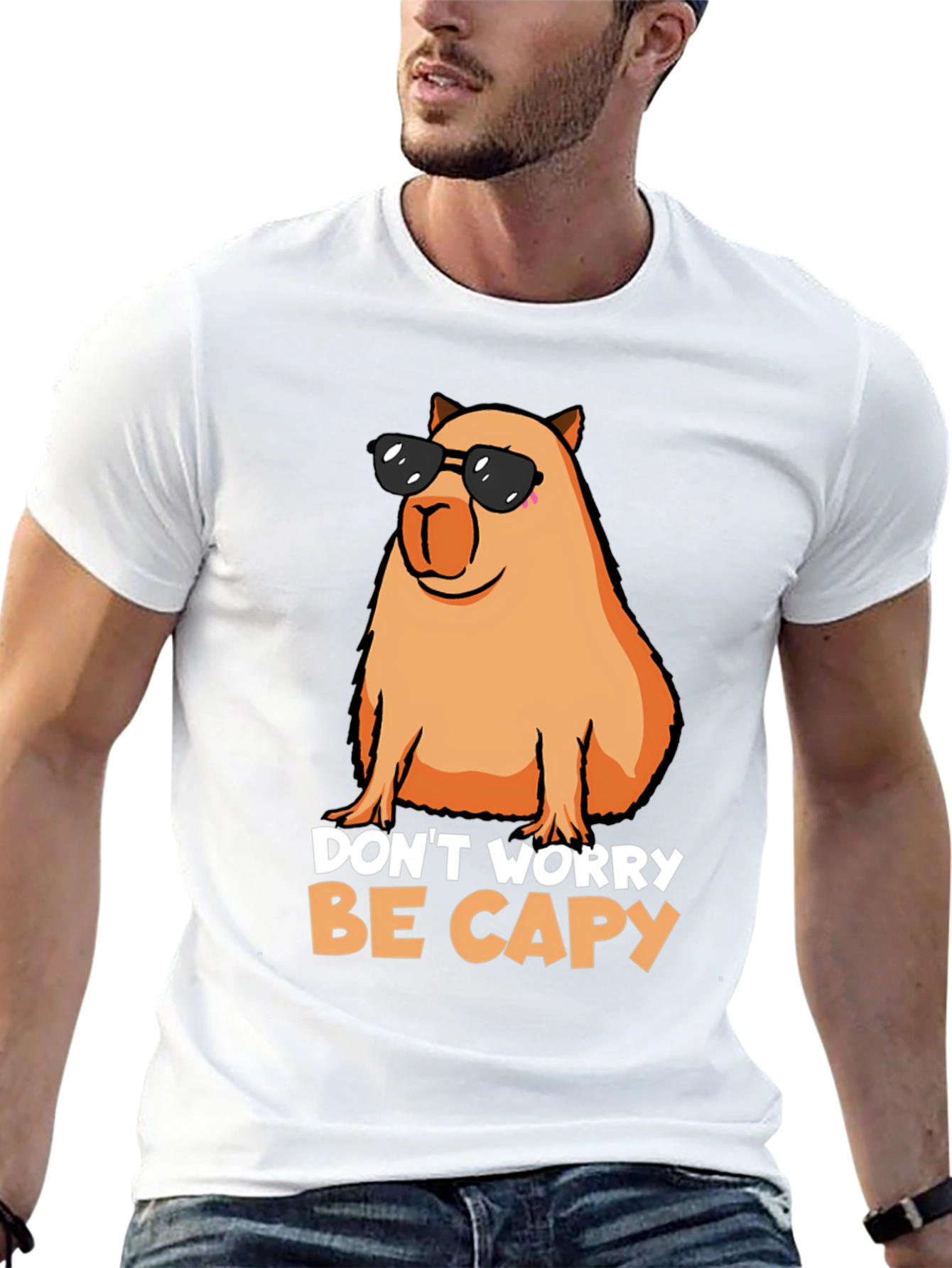 Dont Worry Be Capy T-Shirt