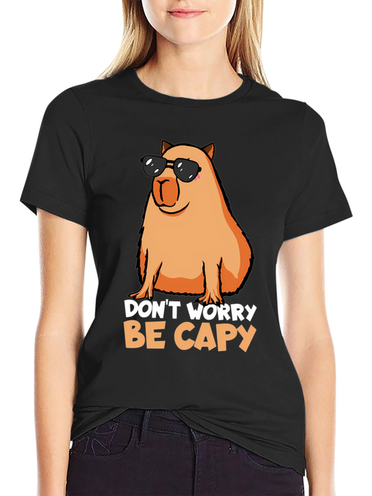 Dont Worry Be Capy T-Shirt
