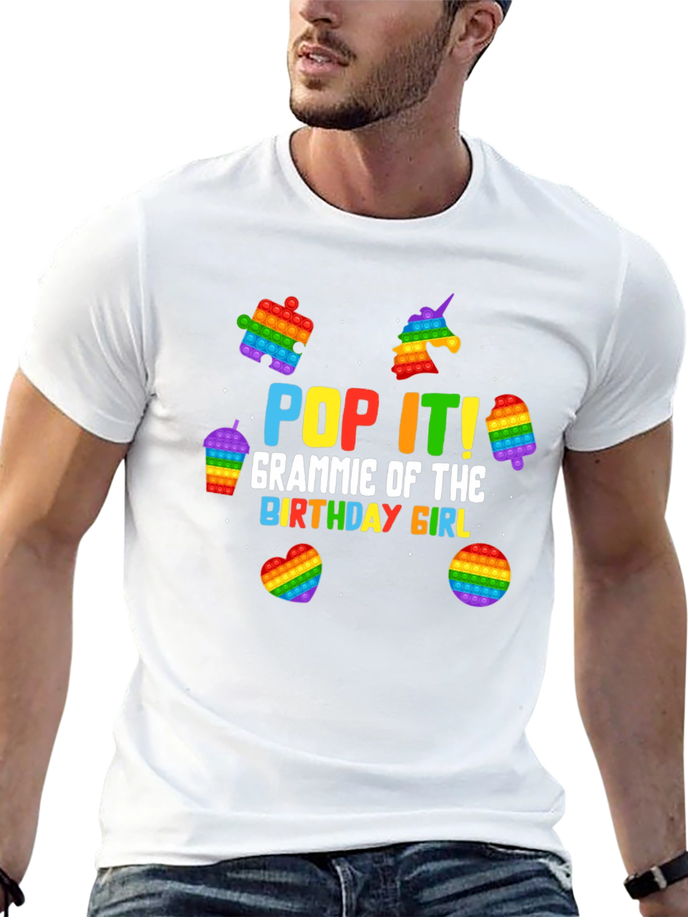 Pop It! Grammie of the Birthday Girl T-Shirt