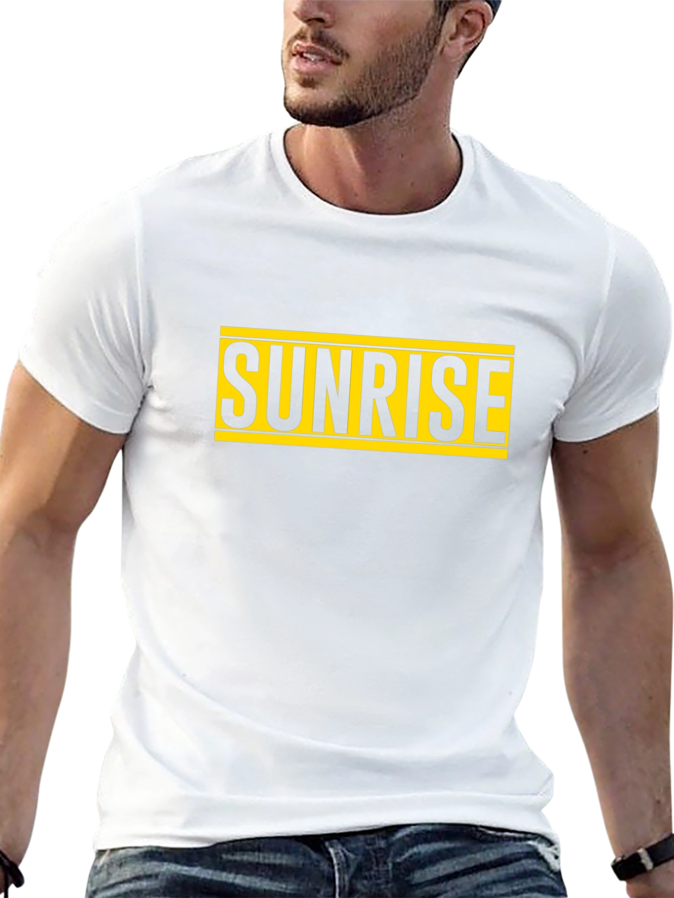 Sunrise Graphic Tee - Classic Black T-Shirt