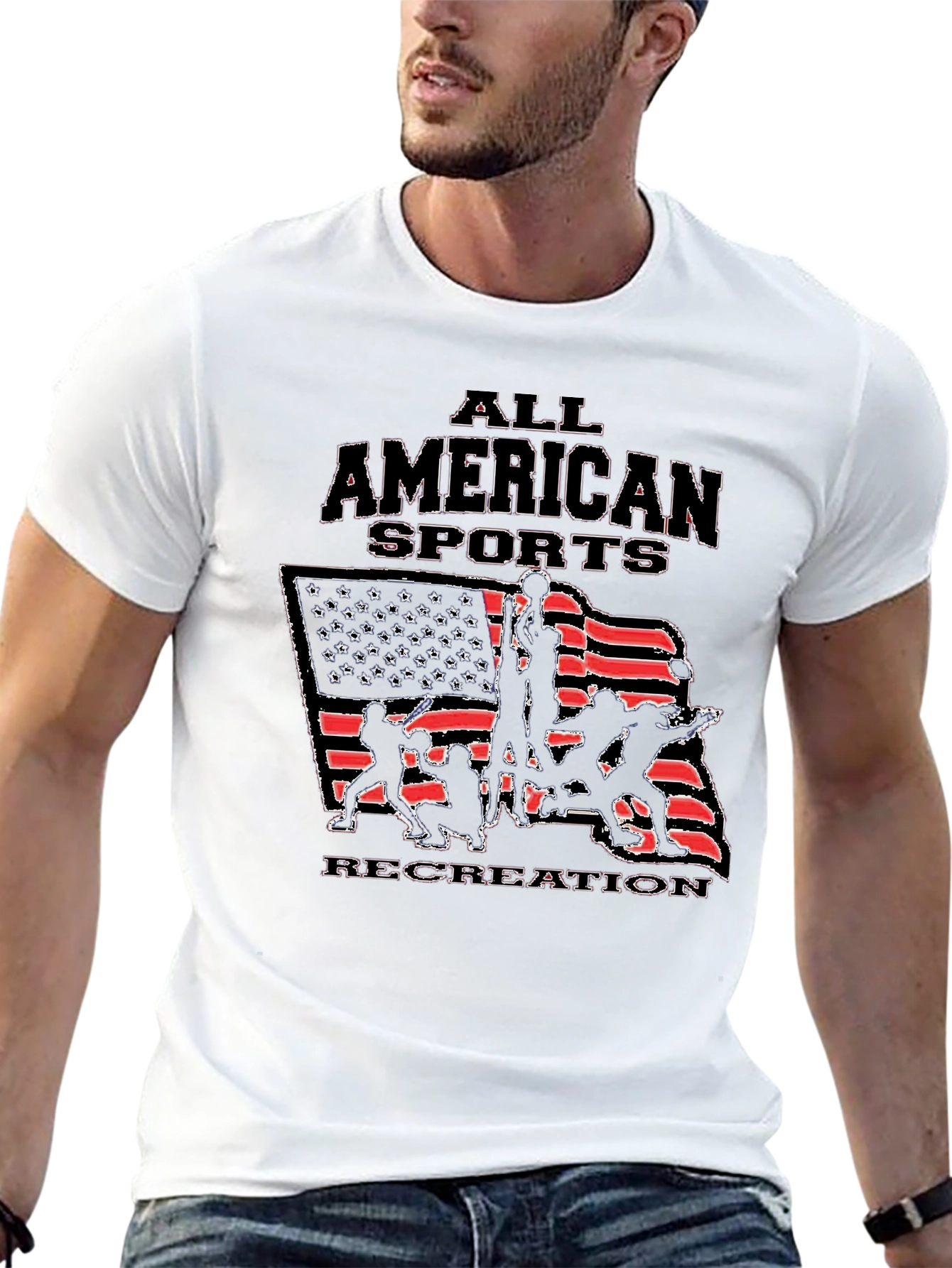 All American Sports Recreation T-Shirt