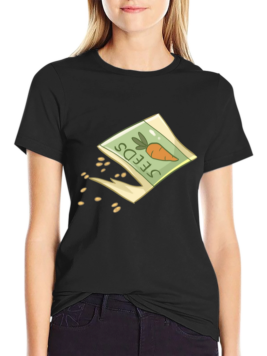 Carrot Seeds T-Shirt - Gardening Novelty Tee