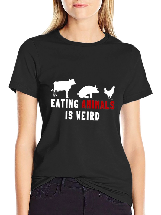 Eating Animals is Weird Graphic Tee