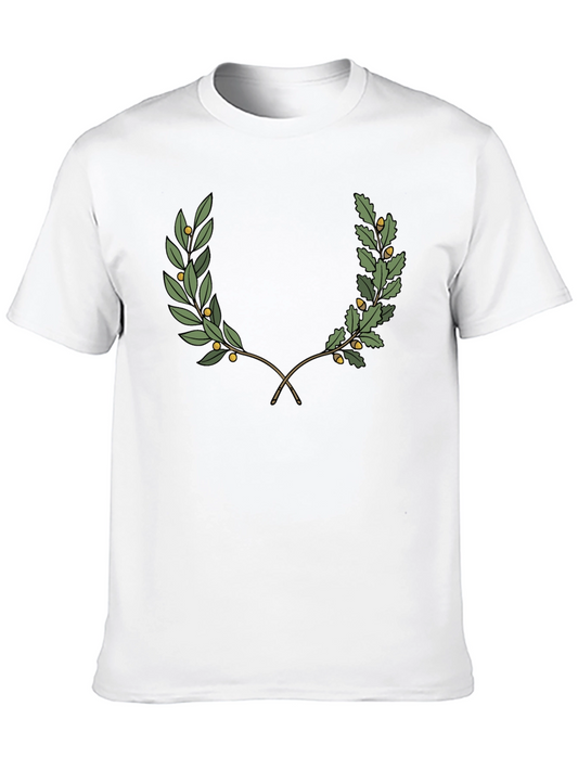 Botanical Wreath Graphic T-Shirt
