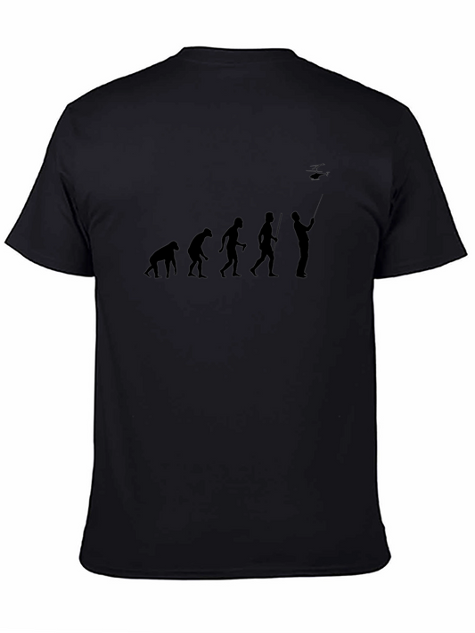 Evolution Phone Black T-Shirt