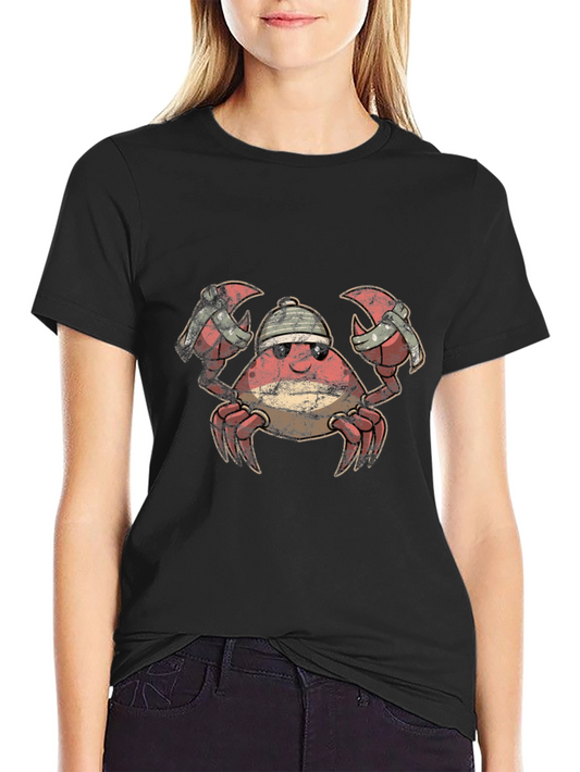 Crab Cartoon T-Shirt