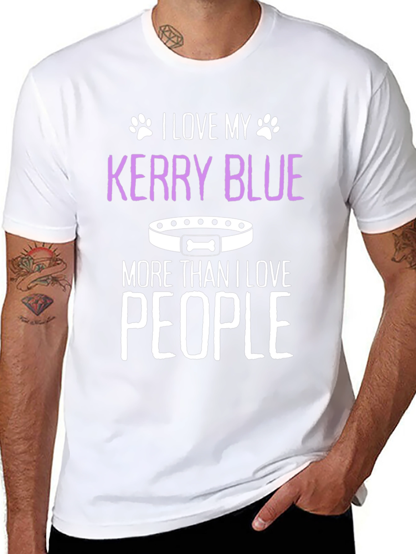 Kerry Blue Dog Lover T-Shirt