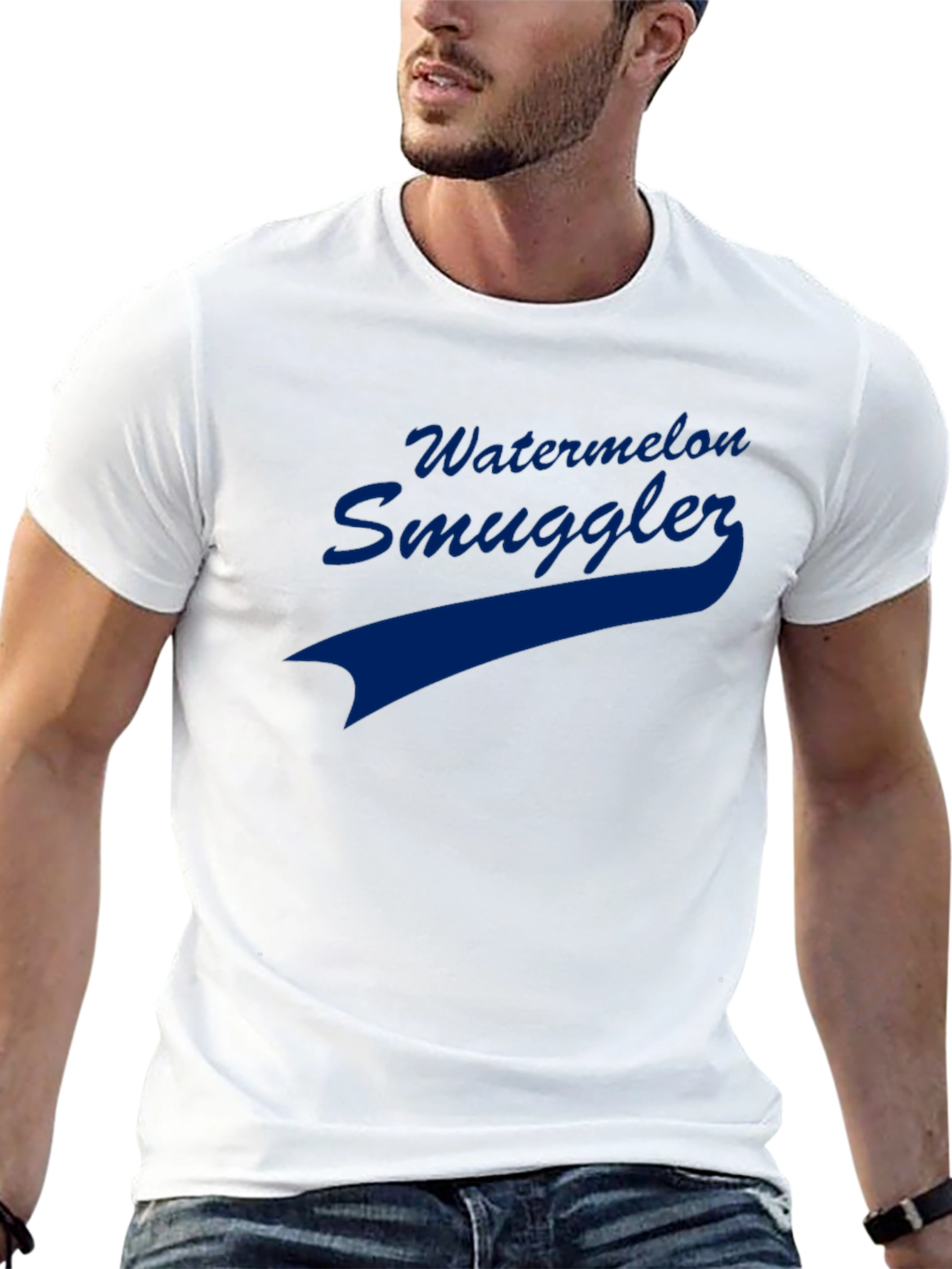 Watermelon Smuggler Graphic T-Shirt