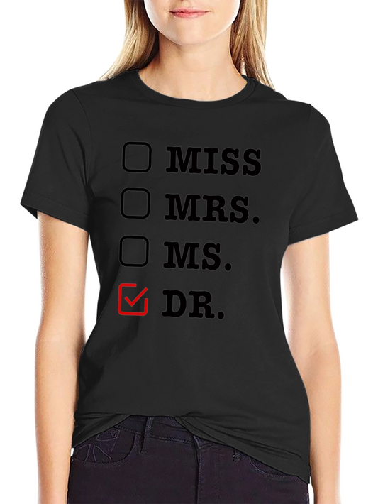 Funny Doctor T-Shirt - Checkbox Novelty Tee