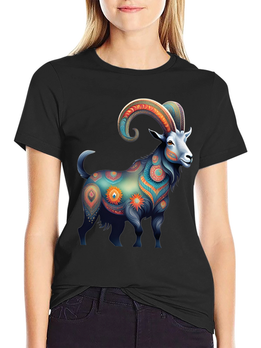 Capricorn Zodiac Graphic T-Shirt