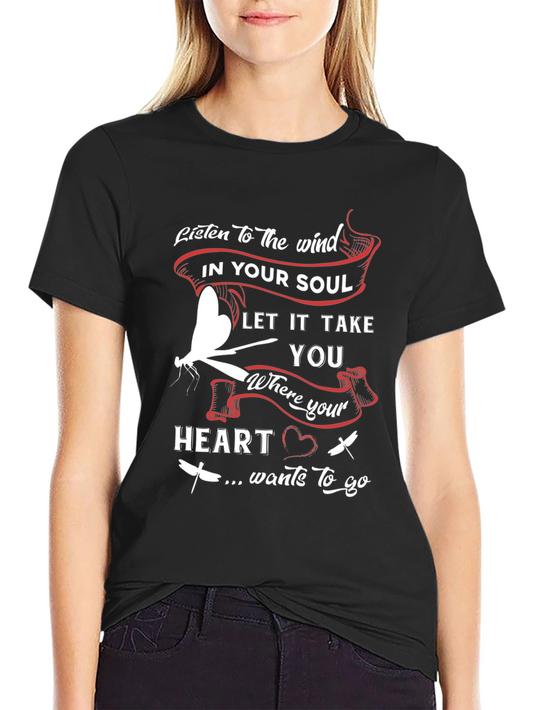 Listen to the Wind Graphic T-Shirt