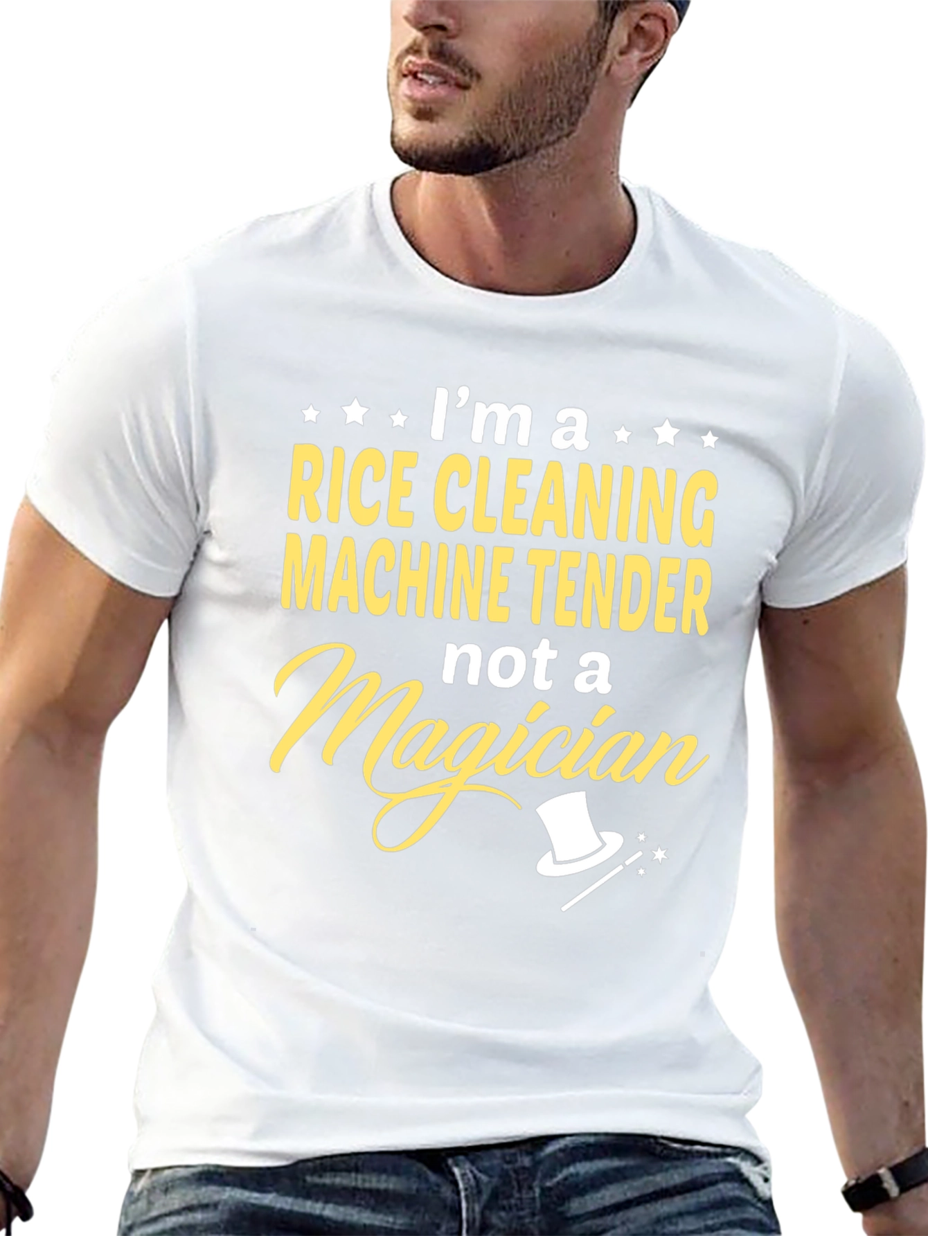 Rice Cleaning Machine Tender Funny T-Shirt