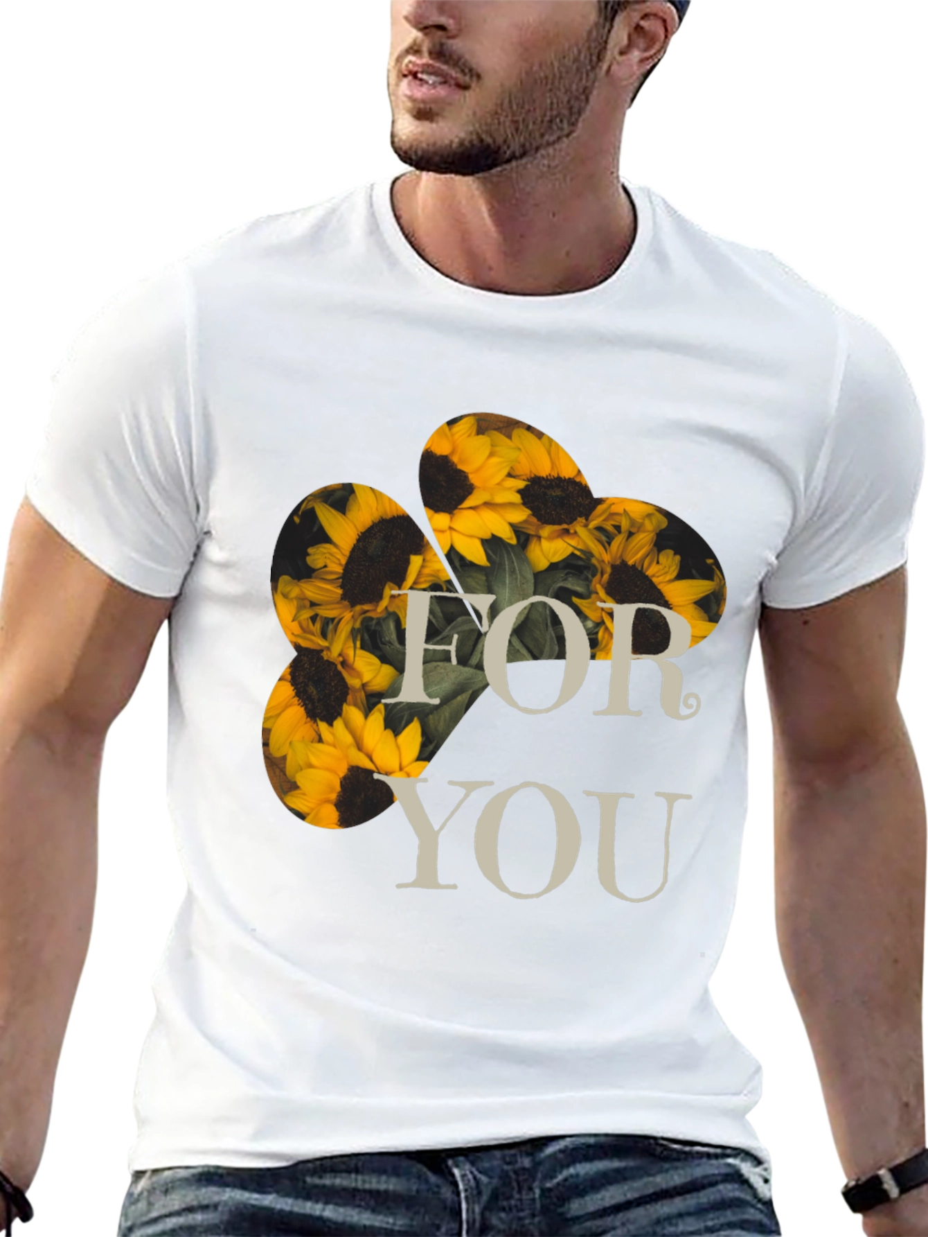 Sunflower For You Graphic T-Shirt